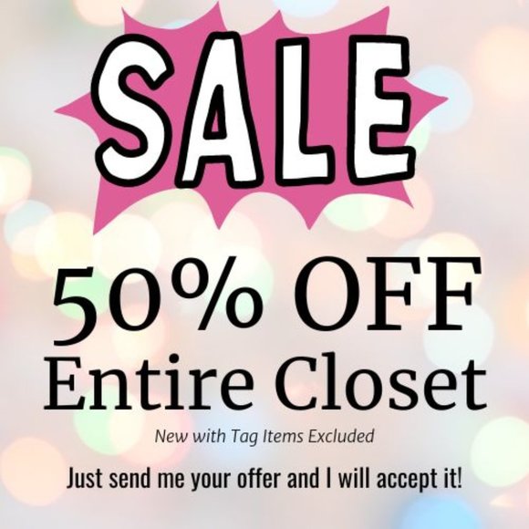 50% OFF EVERYTHING! - Picture 1 of 1